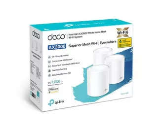 Wi-Fi Mesh система TP-Link Deco X60 (3-pack)