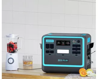 Зарядная станция EcoPlay EP2400 2048Wh | 2400W