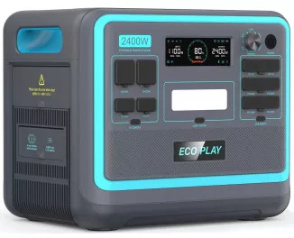 Зарядная станция EcoPlay EP2400 2048Wh | 2400W