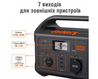 Зарядна станція Jackery Explorer 500EU 518Wh | 500W