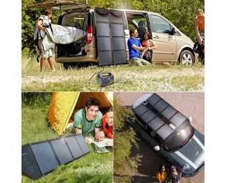 Зарядное устройство на солнечной батарее Choetech 80W (SC007)