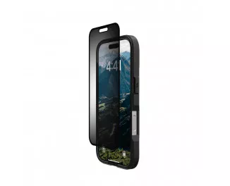 Защитная пленка анти-шпион для iPhone 16 Pro  UAG Removable Privacy Glass - Tint (14436811NA)