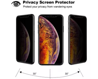 Защитное стекло для Apple iPhone 12 Pro Max DOBERMAN Privat AntiSpy Glass
