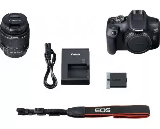 Зеркальный фотоаппарат Canon EOS 2000D kit (18-55mm) IS II (2728C003AA)