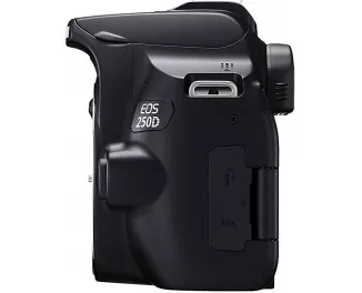 Зеркальный фотоаппарат Canon EOS 250D 18-55 DC III Black kit (3454C009)