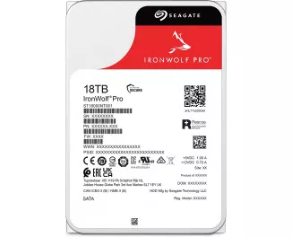 Жорсткий диск 18 TB Seagate IronWolf Pro (ST18000NT001)