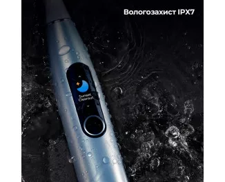 Зубная электрощетка Oclean X Pro Digital Glamour Silver (6970810552560)