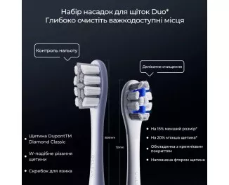 Зубная электрощетка Oclean X Pro Digital Glamour Silver (6970810552560)