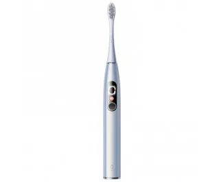 Зубна електрощітка Oclean X Pro Digital Set Electric Toothbrush Glamour Silver (6970810552584)